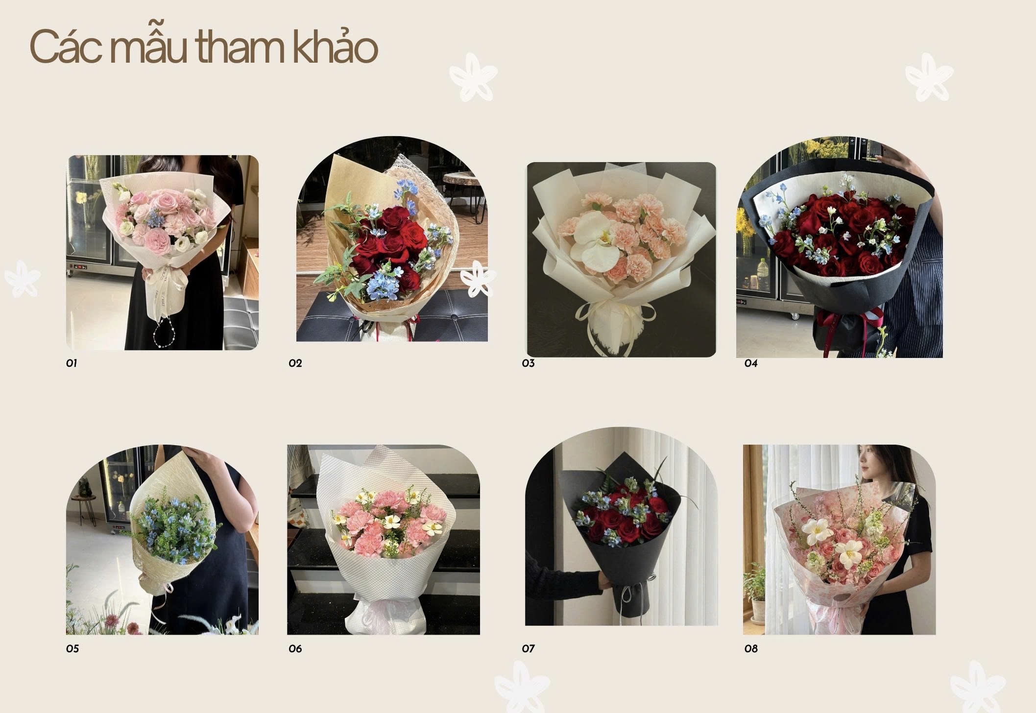 Bó hoa đẹp ngày phụ nữ 8/3